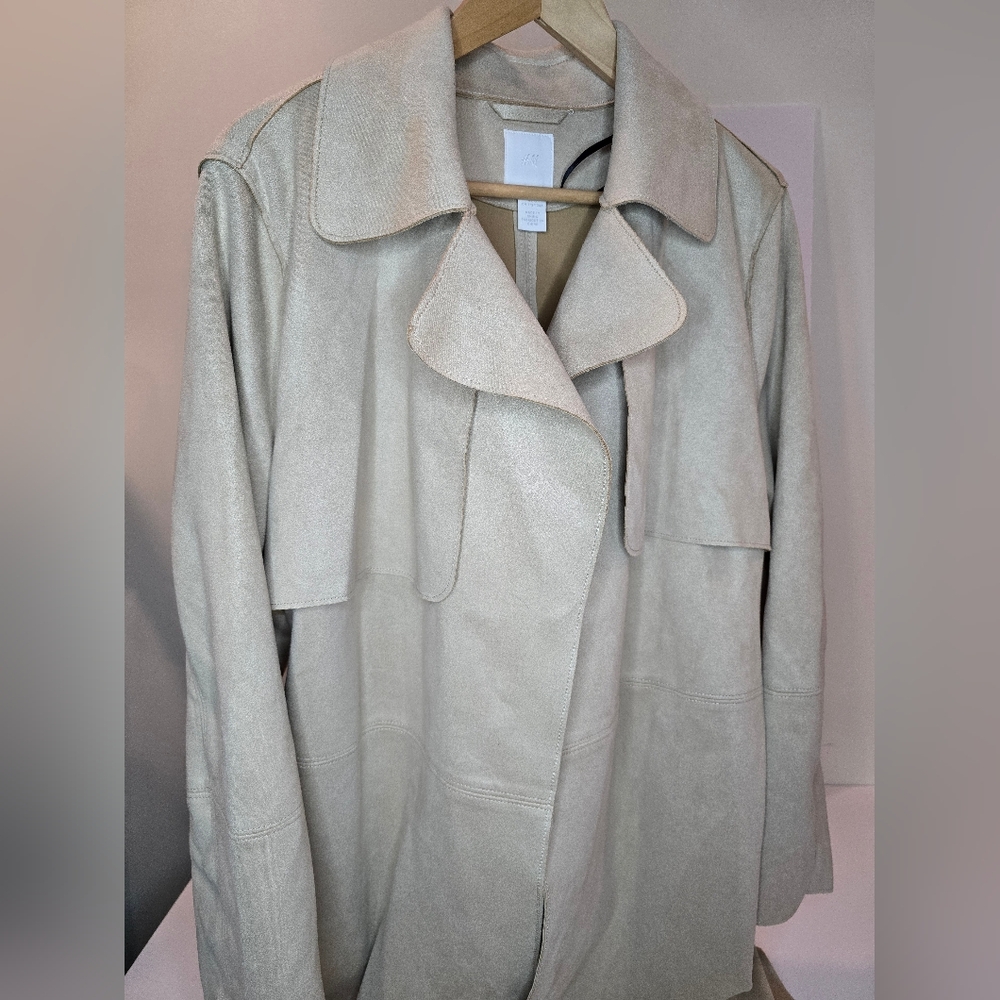 Suede Trenchcoat